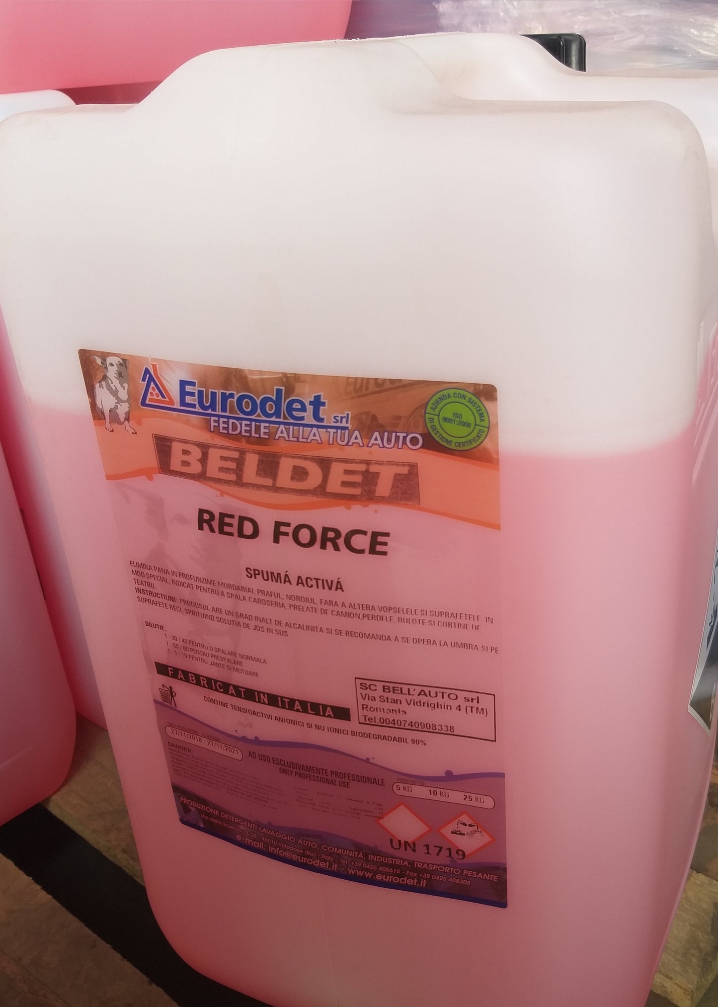 Detergent Red Force - 25kg