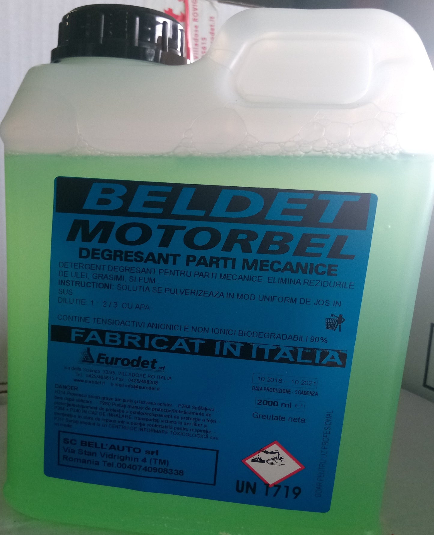 Degresant Motorbel - 2kg
