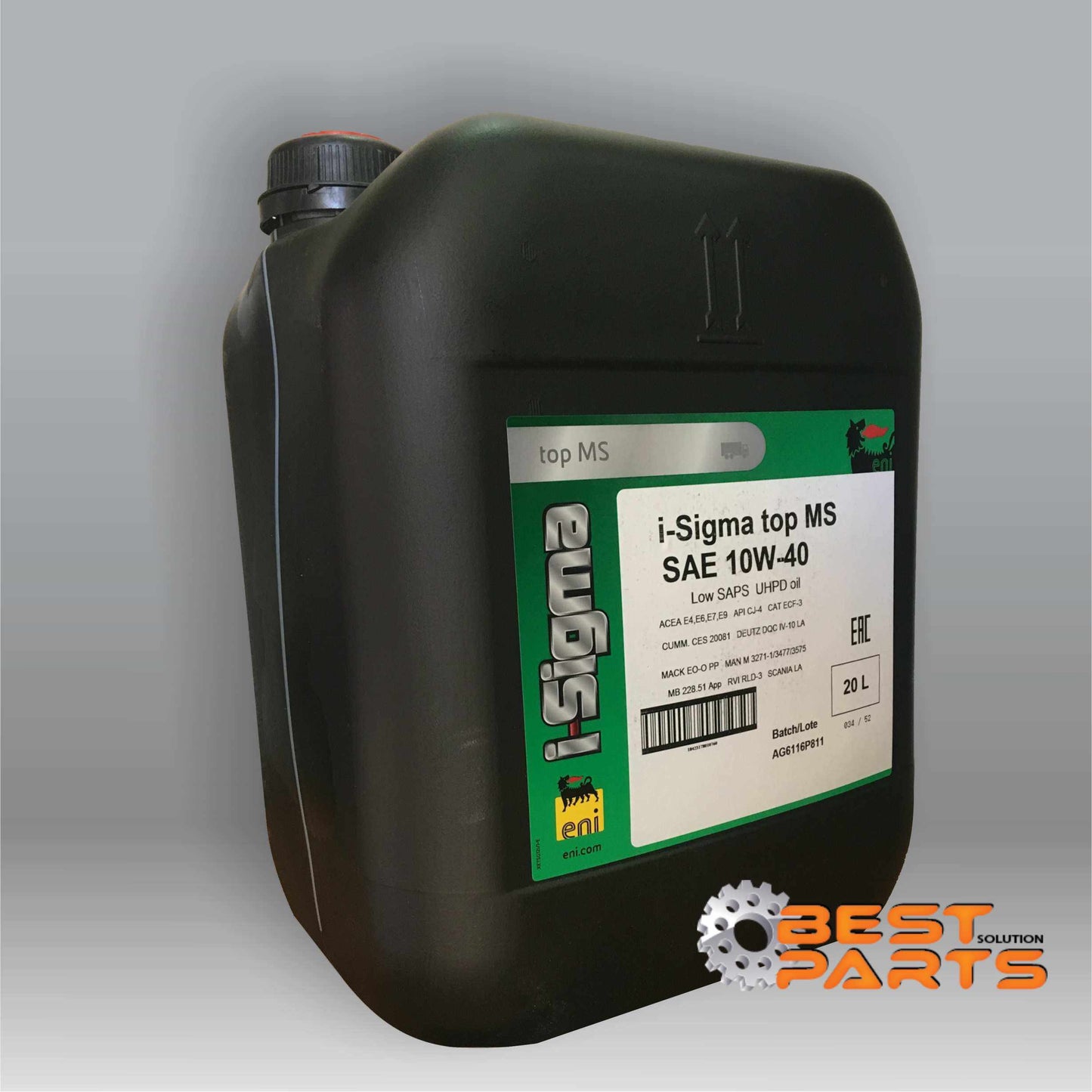 ENI i-Sigma Top MS 10W40 - 20 L